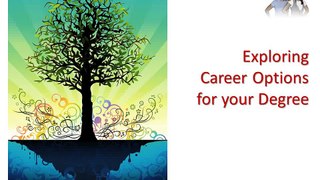 Exploring Career Options for your Degree