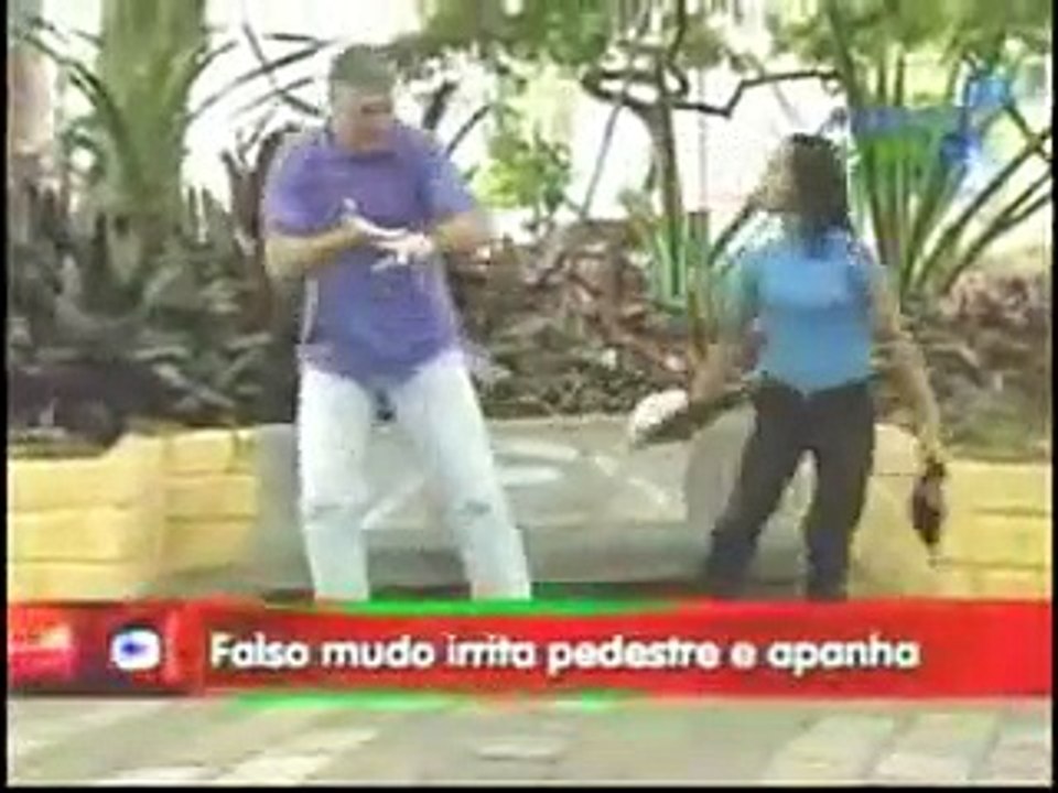Pegadinha do João Kleber:"O mudo"