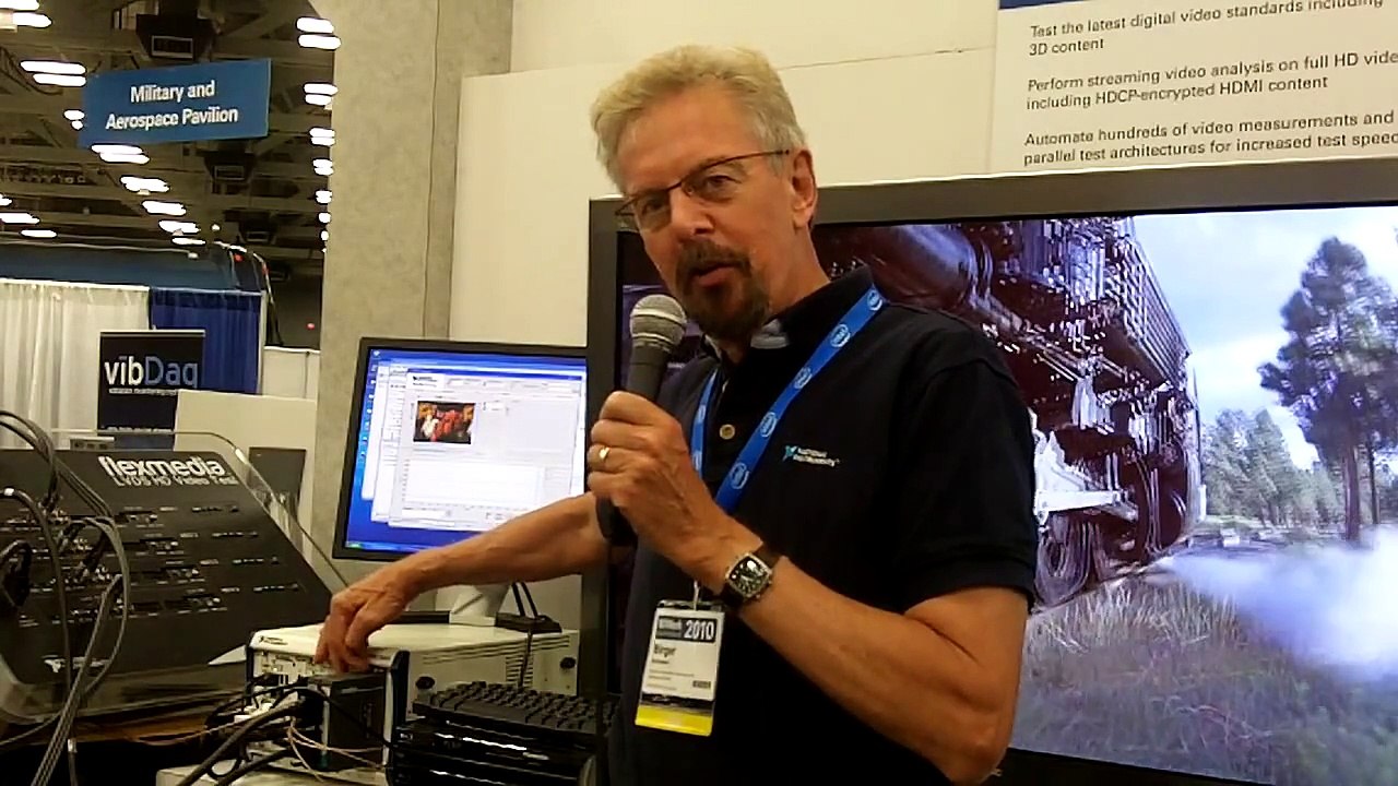 Testing 3D Blu-ray Disc Players with NI VideoMASTER™