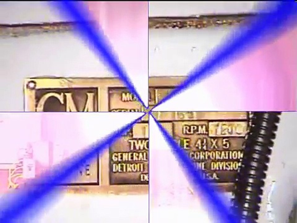 Classic 1930's Detroit Diesel 1-71 Genset (no music)