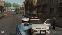GTA IV - How to steal a police car