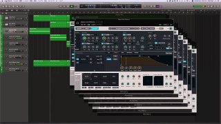 Logic Pro X 10.2：synthesizer. Alchemy (Demo)