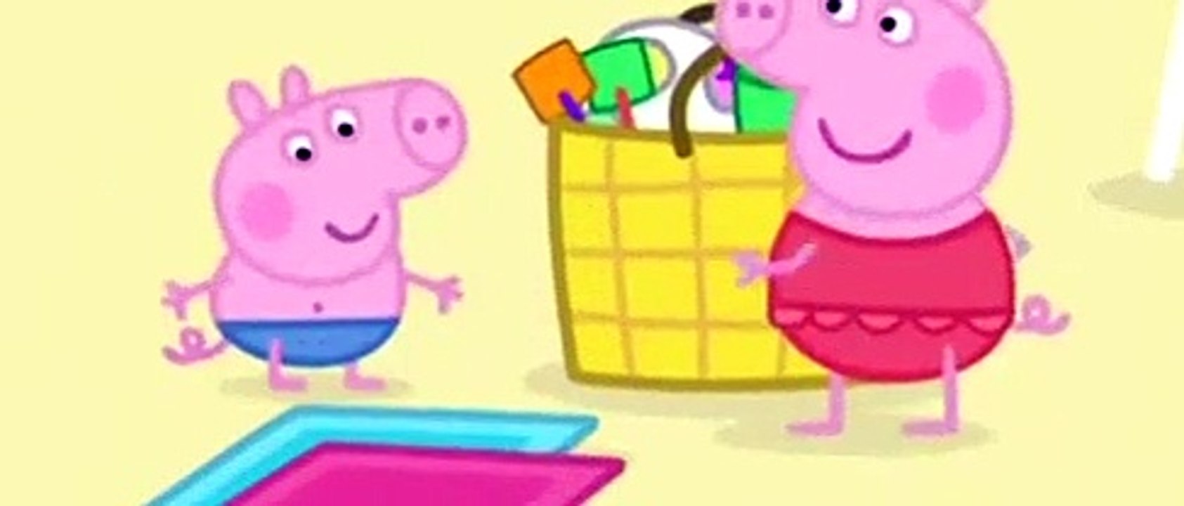 Peppa pig (cochon) Francais:  A la plage [Full Episode]