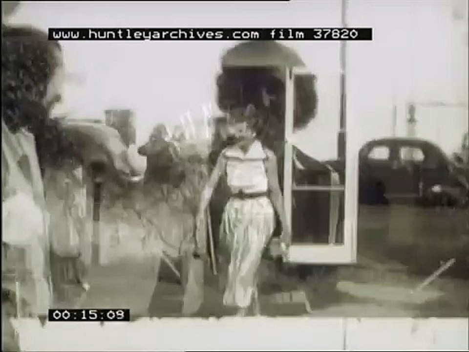 Children's Tea in Garden, 1940's - Film 37820