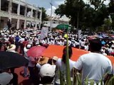 Marcha de Maestros en Quintana Roo