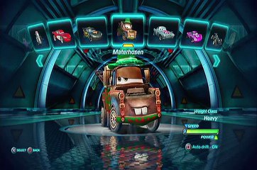 Cars 2 Video Game All Characters PS3/Xbox 360