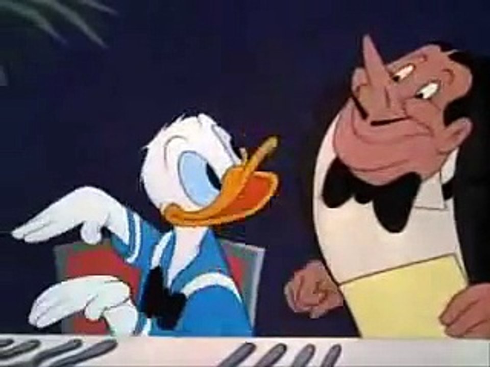 ディズニー短編アニメーション　ドナルドの裁判ざた