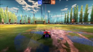 Rocket League Epic Save and then Goal