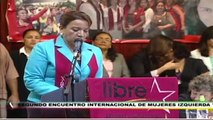 Xiomara Castro -  Segundo Foro Internacional de Mujeres de Izquierda y Progresistas.