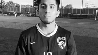 Men's Soccer: Carlos Ramirez after 3-1 Win over Harris Stowe