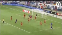 Keisuke Honda Amazing Goal - Japan vs Cambodia