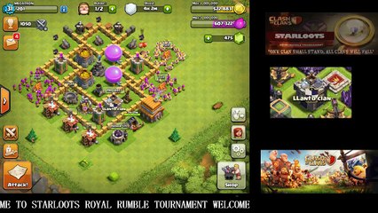 CLASH OF CLANS STARLOOTS ROYAL RUMBLE TOURNAMENT