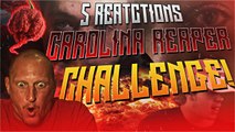 Worlds Hottest Pepper Challenge! The Carolina Reaper! (5 Reactions!)