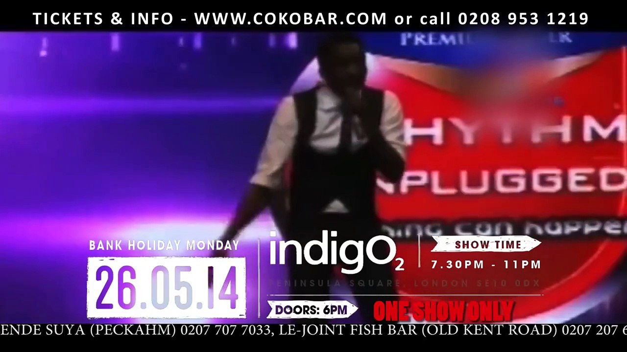 BASKETMOUTH GET DEMON - BOVI MAN ON FIRE LONDON INDIGO2 MAY 26TH MAY - COKOBAR.COM