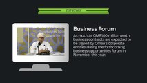 Oman to host major business opportunities forum in November and other top stories
