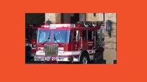 Fire trucks for children kids. Fire trucks responding. Construction game. Cartoons for children