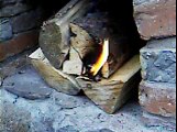 Eco firelighter for grills and fireplaces