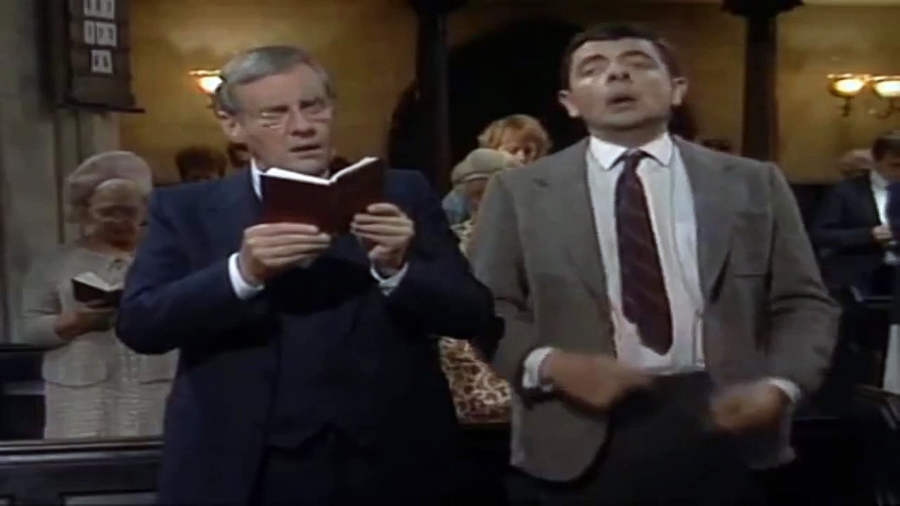 Mr bean singing