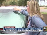 Possible freeway shooting victim speaks to ABC15