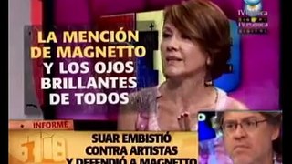 678 - Suar embistió contra artistas y defendió a Magnetto. La respuesta de Flor Peña 24-11-11