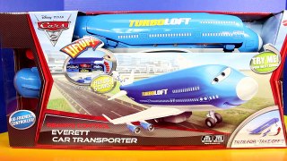 Disney Pixar Cars Remote Control Everett Transporter Jet Lightning McQueen Robin Batman Wolverine