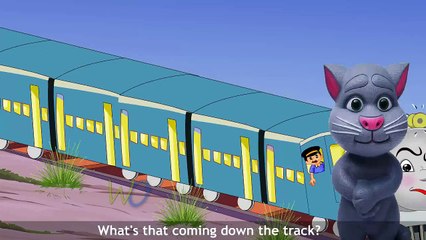 Super Man Cartoon Rhymes For Kids | Freight Train English Nursery Rhyme | Most Popular Rhymes