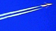 Chemtrail Jets Up Close over Antelope Valley, Los Angeles County, California