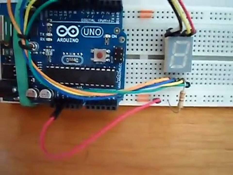 HOWTO - Arduino  7 Segment Display - Write text