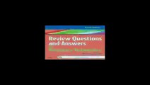 Review Questions and Answers for Veterinary Technicians - REVISED REPRINT 4e