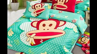 2014 Best Kids Cotton Bedding Sets 4pcs Cartoon Bedding set