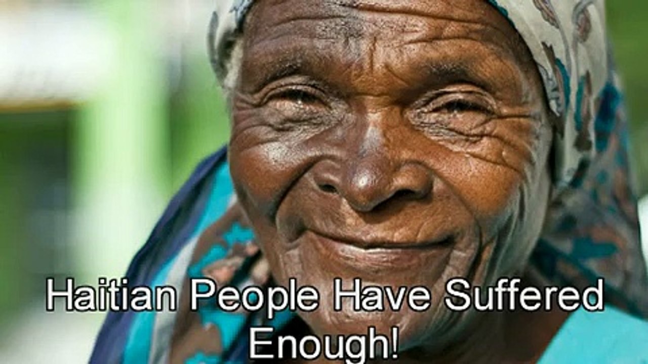 The Haitian National Palace Completely Destroyed.mpg