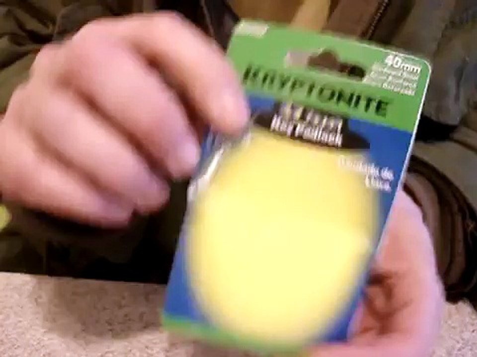 *KRYPTONITE*/INGERSOLL-RAND padlock picked