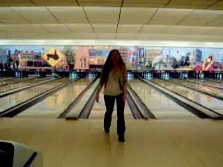 bowling alley shoes are for wusses