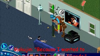 Mokujin in The Sims 1 - Part 2/2