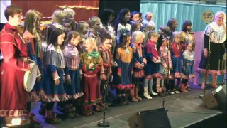 Alta Sami Children's Choir, Global Indigenous Preparatory Conference, June 2013
