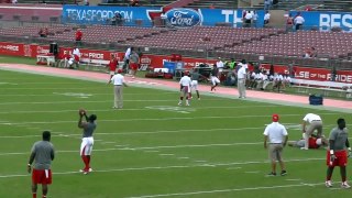 2011 Houston Cougars Warmup Prior to Rice/UH Game