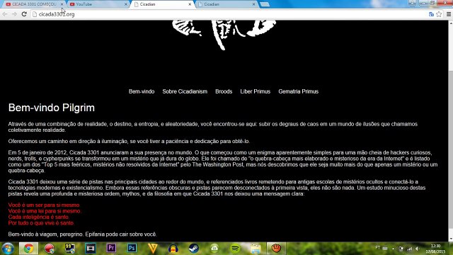 FINALMENTE A CICADA 3301 REVELOU QUEM É