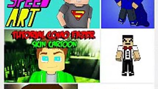 Como criar sua skin cartoon