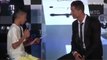 Cristiano Ronaldo's Bright and Positive Face Encouraging a Japanese Child During Interview