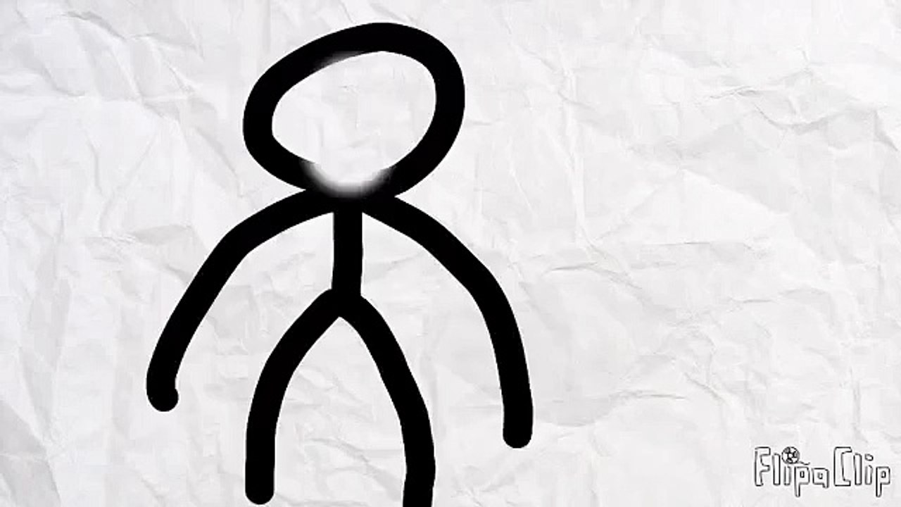 Stick Man Turns Into Bike Animation