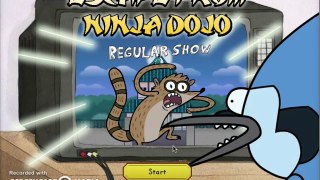 Regular Show Escape From Ninja Dojo L1 & L2