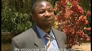 Pacifique Mukumba on Civil Society Rrepresentation, at UN-REDD Programme fourth Policy Board meeting