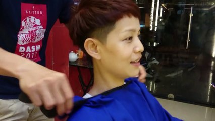 Tomboy đẹp trai cắt tóc Moi Undercut cực handsome