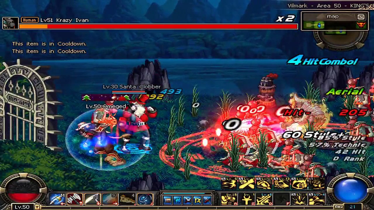 Dungeon Fighter Online-Vilmark King Solo Run [First Attempt  Part Two]