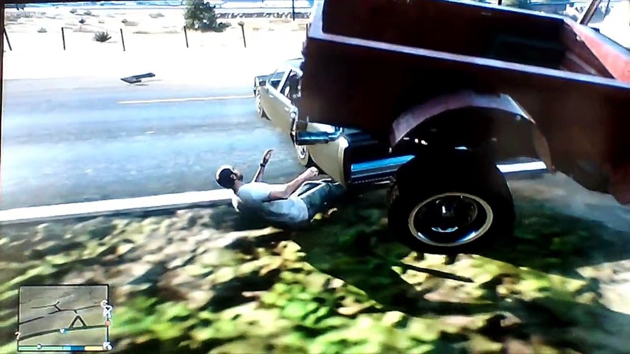 HD GTA 5-MEGA BATIDAS DE MOTO A 300km/h EM SUPER CÂMERA LENTA!! #2