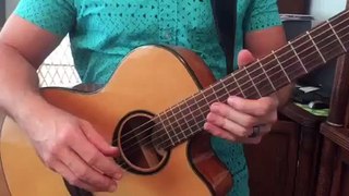 Good Good Father acoustic guitar tutorial lesson for Aden and Rachel