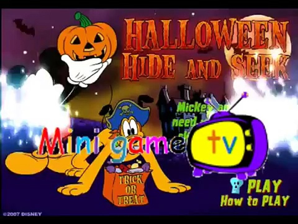 Mickey and Friends - Halloween Hide n Seek - Mickey Mouse Halloween Games