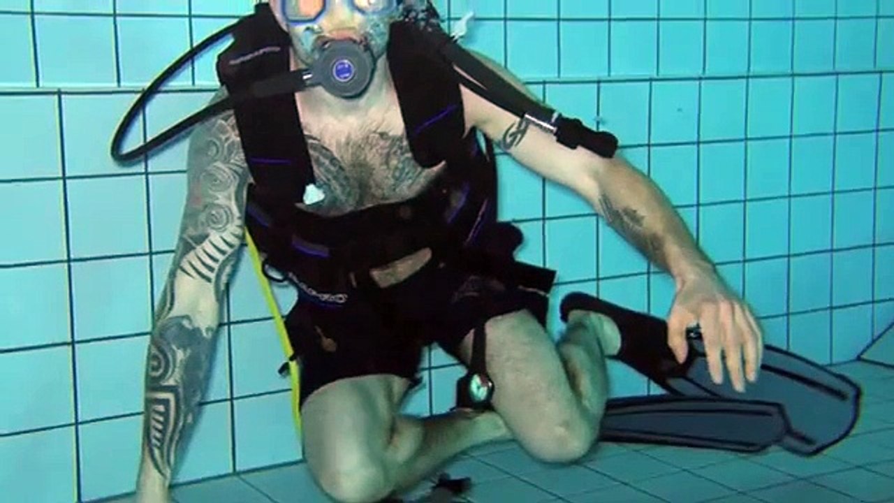 Baptêmes de plongée à Sabina et Pascal