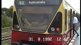 Berliner S-Bahn - Blankenfelde 1992