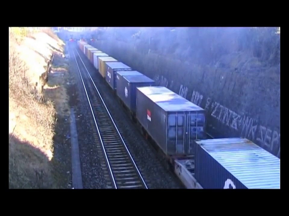 Irish Rail 071 Class - North Wall to Ballina IWT Liner